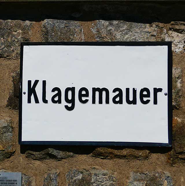 Mauthausen, muro del pianto